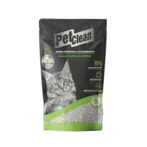 ARENA SANITARIA PERFUMADA PETCLEAN 5KG