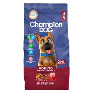 CHAMPION ADULTO MYG CARNE Y POLLO 18KG
