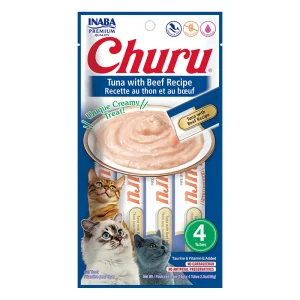 CHURU PARA GATO ATÚN/TERNERA 56GR