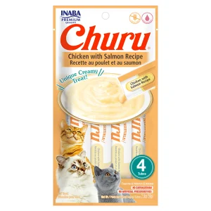 CHURU SOBRE GATO POLLO/SALMÓN 56GR