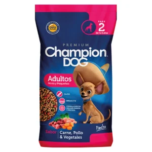 CHAMPION ADULTO MINIS y PEQUEÑOS CARNE Y POLLO 18KG