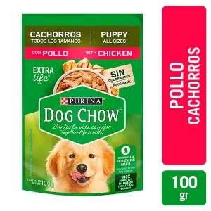 Dog Chow Pouch Cachorro Pollo 100g (3.5oz)