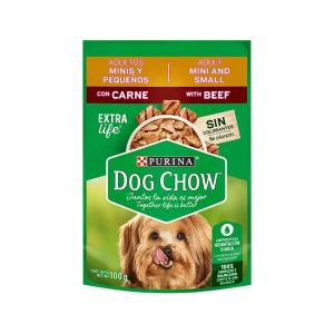 Dog Chow Adulto De Carne Purina Mini And Small 100 G