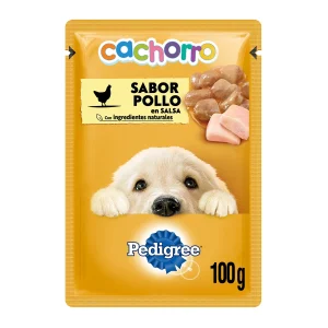 Pedigree Alimento Húmedo Perro Cachorro Sabor Pollo Pouch (100 g.)