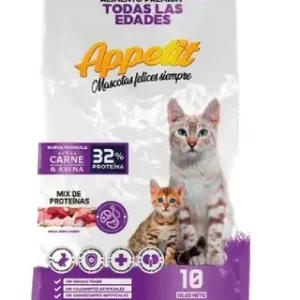 Appetit Alimento Premium Todas Las Edades Gato 10 kg